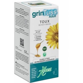 GRINTUSS Adulte SIROP TOUX sèche ou grasse Flacon 210 g