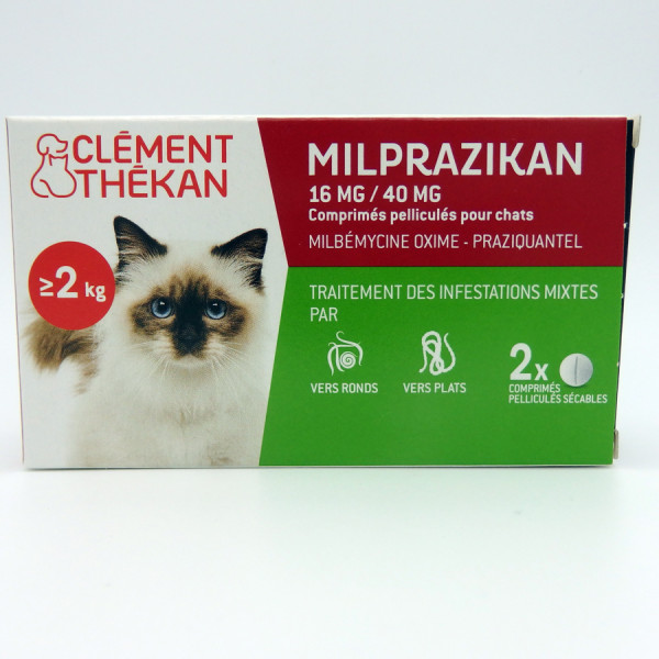 Milprazikan Vermifuge Chien de 0,5 à 10 kg Clément Thékan - 2