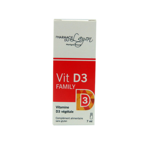 VIT D3 FAMILY Pharmacie du layon 7mL