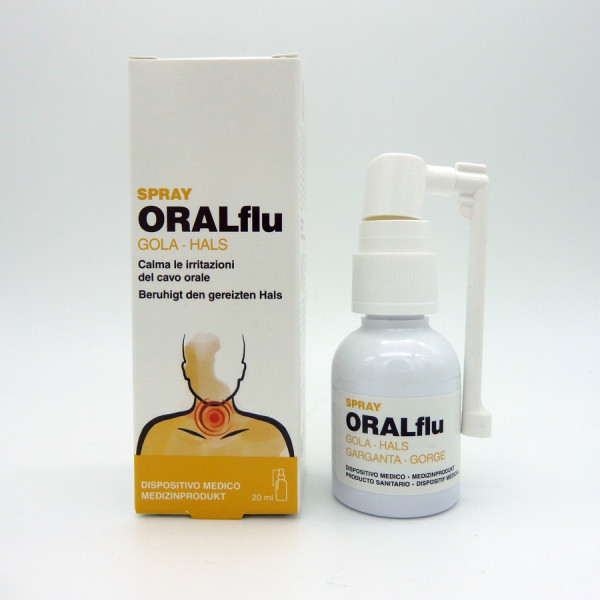 ORALFLU gorge Boite de 20 pastilles à suçer