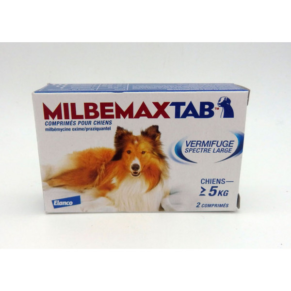 Milbemax Tab - Vermifuge - Chaton - 2 Comprimés - ELANCO