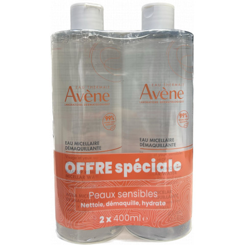 AVENE DUO EAU MICELLAIRE 2X400ML