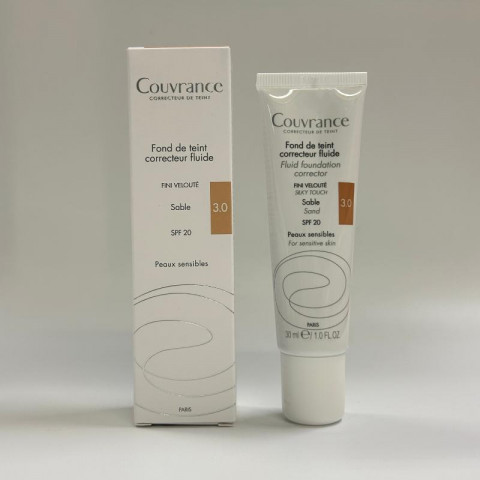 COUVRANCE Fd teint correct flde sable 30ml