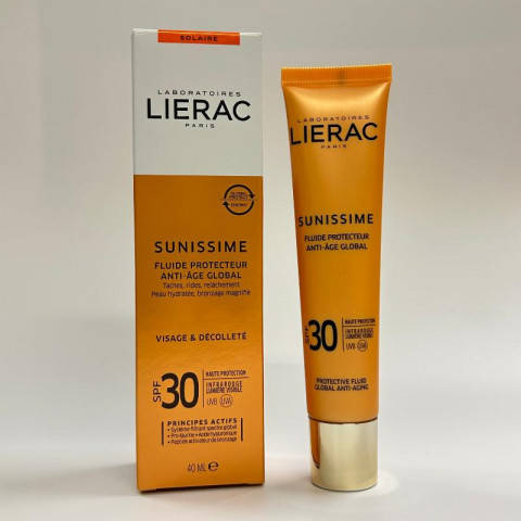 LIERAC SUNISSIME SPF30 Flde âge 40ml