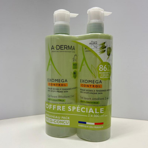 A DERMA EXOMEGA GEL 2 EN 1 2FL/500ML