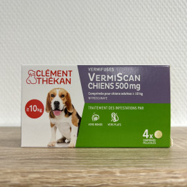 VERMISCAN 500 mg (ex Scanil)  vermifuge CHIENS