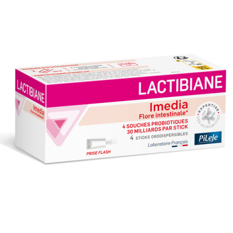 LACTIBIANE IMEDIA 4 sticks diarrhée