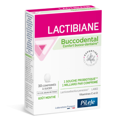 LACTIBIANE BUCCODENTAL 30 CP A SUCER