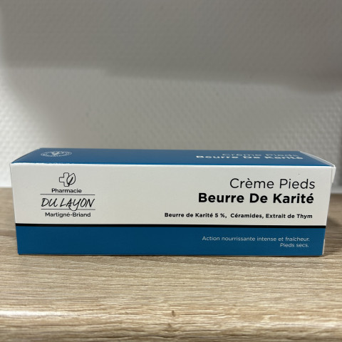 CREME PIEDS BEURRE DE KARITÉ