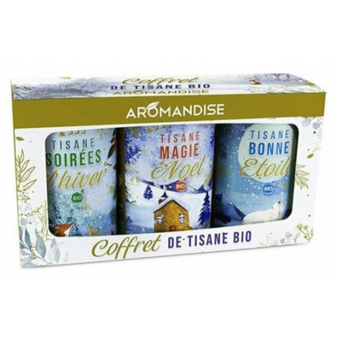 AROMANDISE COFFRET TISANES BIO /3