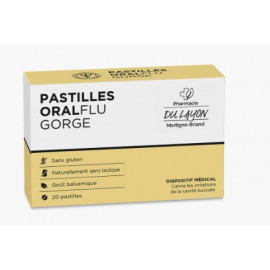 ORALFLU gorge boite de 20 pastilles à suçer