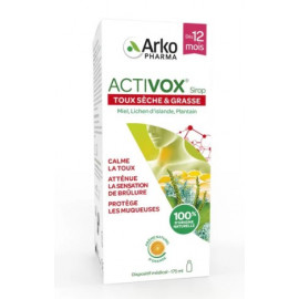 ACTIVOX SIROP TX SECHE&GRASS 175ML