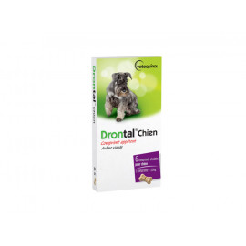 DRONTAL CHIEN 6 comprimés appétents