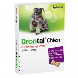 DRONTAL CHIEN 2 comprimés